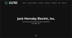 Desktop Screenshot of jackhornsbyelectric.com