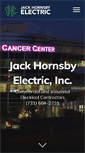 Mobile Screenshot of jackhornsbyelectric.com